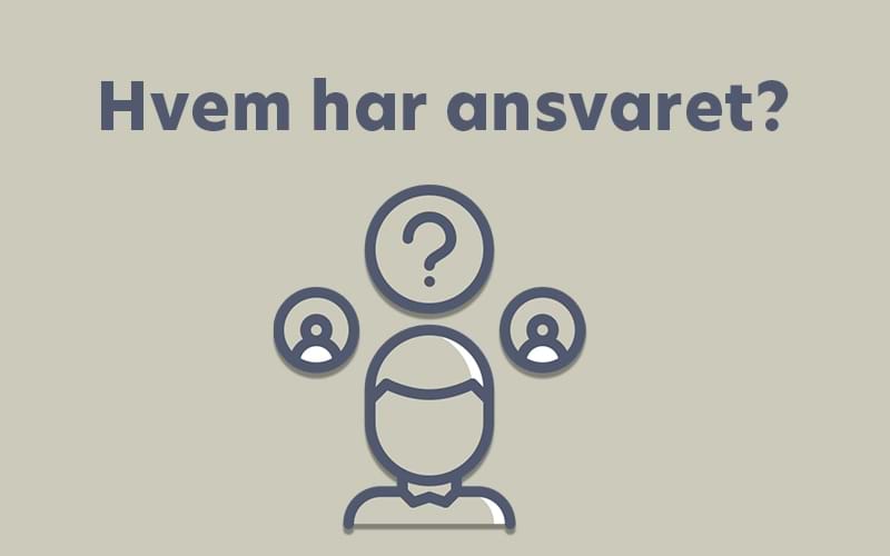 Hvem har ansvaret for arbejdsmiljøet?
